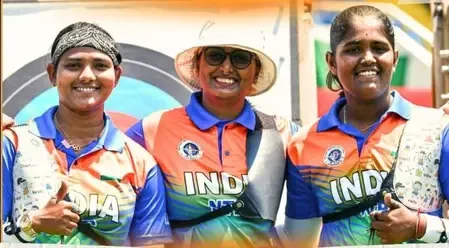 ‘Golden Grit, Fearless Spirit’: Mandaviya hails Indian women’s recurve team after World Cup gold in Shanghai