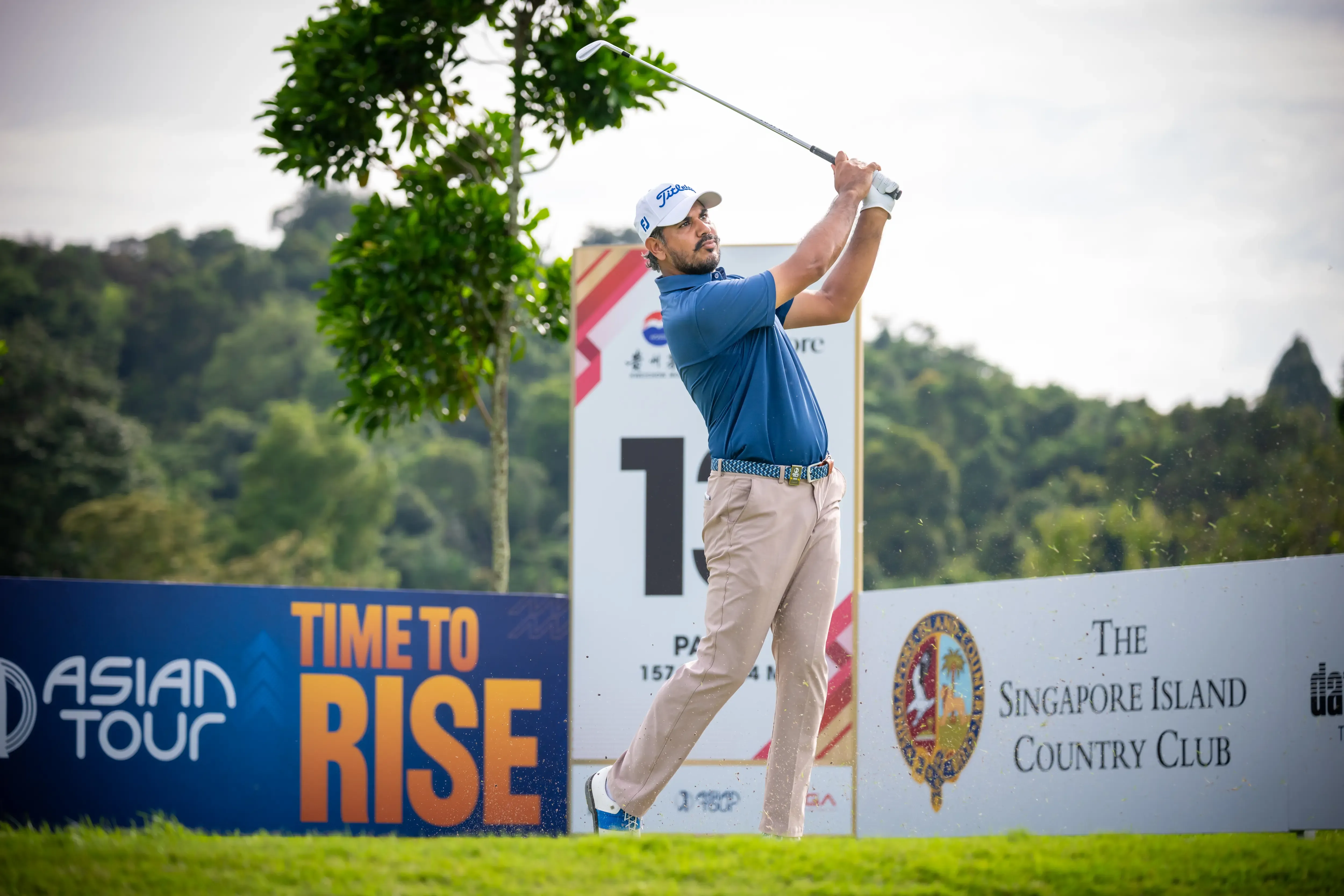 Did Ajeetesh Sandhu Make the Cut at the Singapore Open?