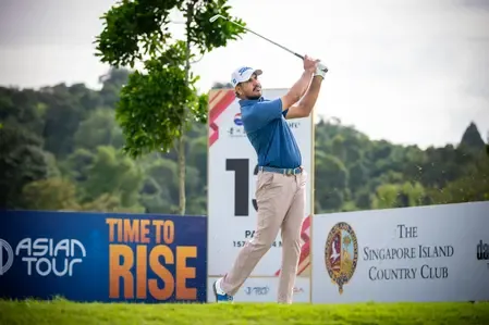 Golf: Ajeetesh Sandhu makes cut at Singapore Open as Soomin Lee takes lead