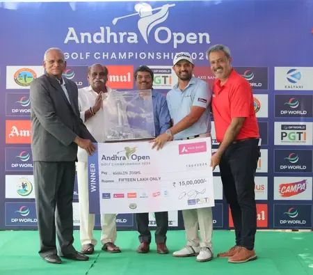 Khalin Joshi Breaks Title Drought with Andhra Open Victory
