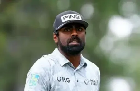Theegala fires 69 to sit tied-ninth at Cadillac Championship; Bhatia in tied-15th