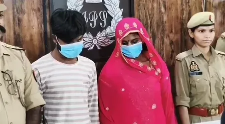 गोंडा: पत्नी पूनम ने पति के घर चोरी की रची साजिश, प्रेमी विकास संग गिरफ्तार; ₹50 हजार नकद व जेवर बरामद