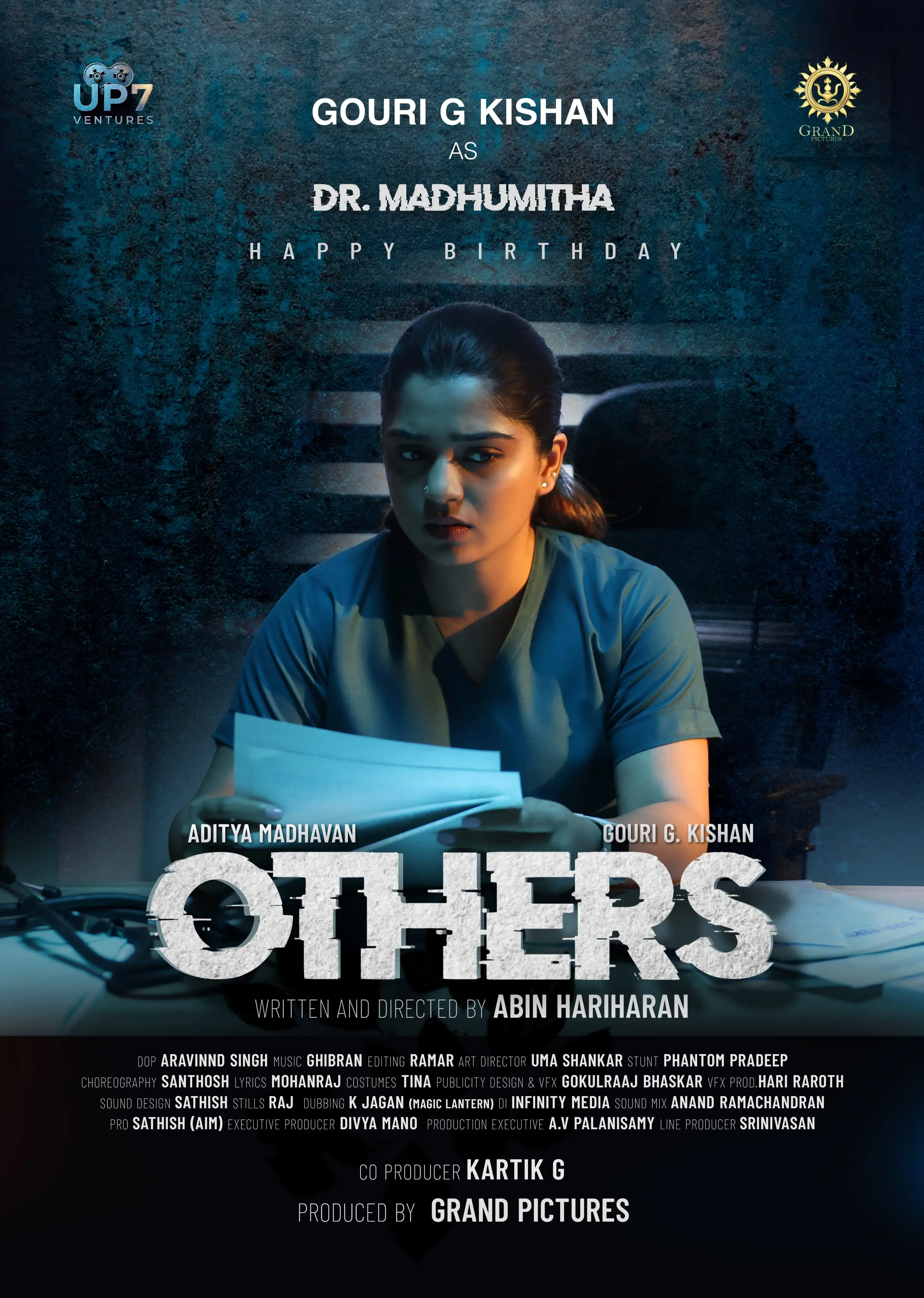 What Character Does Gouri Kishan Play in the Medical Thriller 'Others'?