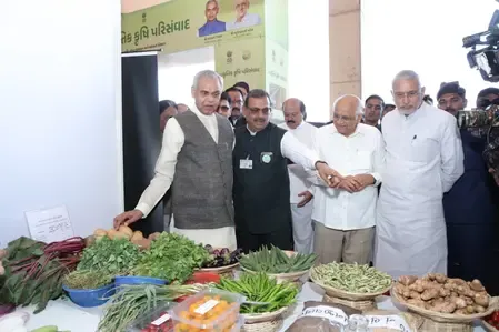 Gujarat Governor Acharya Devvrat Launches Natural Farming Exhibition