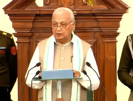 What Developments in Bihar Did the Governor Highlight at the Start of the Budget Session?