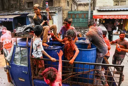 Telugu Leaders Extend Heartfelt Holi Greetings