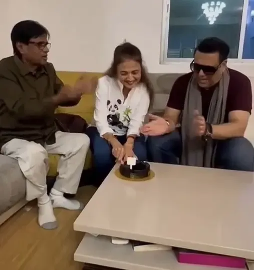 Govinda brings back his 90s charm as he celebrates sister Kaamini Khanna’s birthday