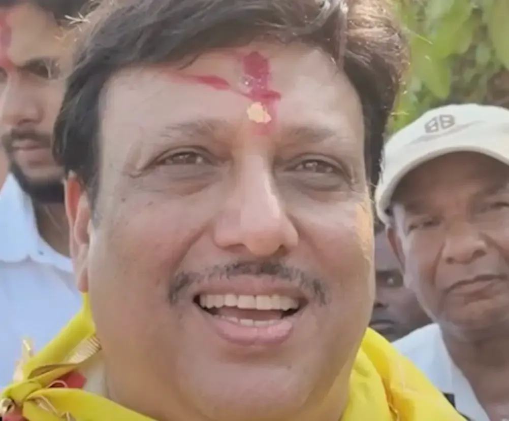 Govinda visits Jagannath Temple on Dussehra, prays for his children