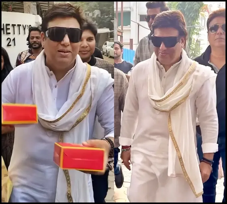 Govinda Celebrates His 61st Birthday by Meeting Fans and Sharing Sweets