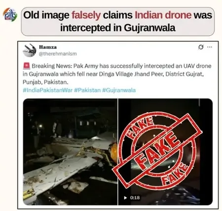 Did the Indian UAV Drone Get Shot Down in Pakistan?