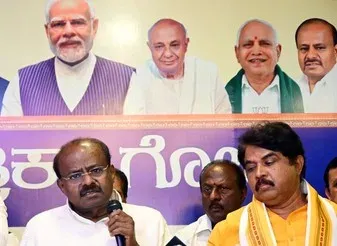 Karnataka BJP, Kumaraswamy slam Shivakumar govt after one month in office