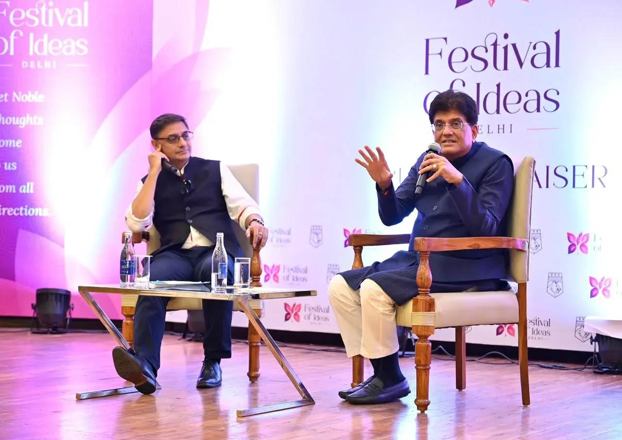 Goyal at Festival of Ideas: Young Indians Must Build Global Brands