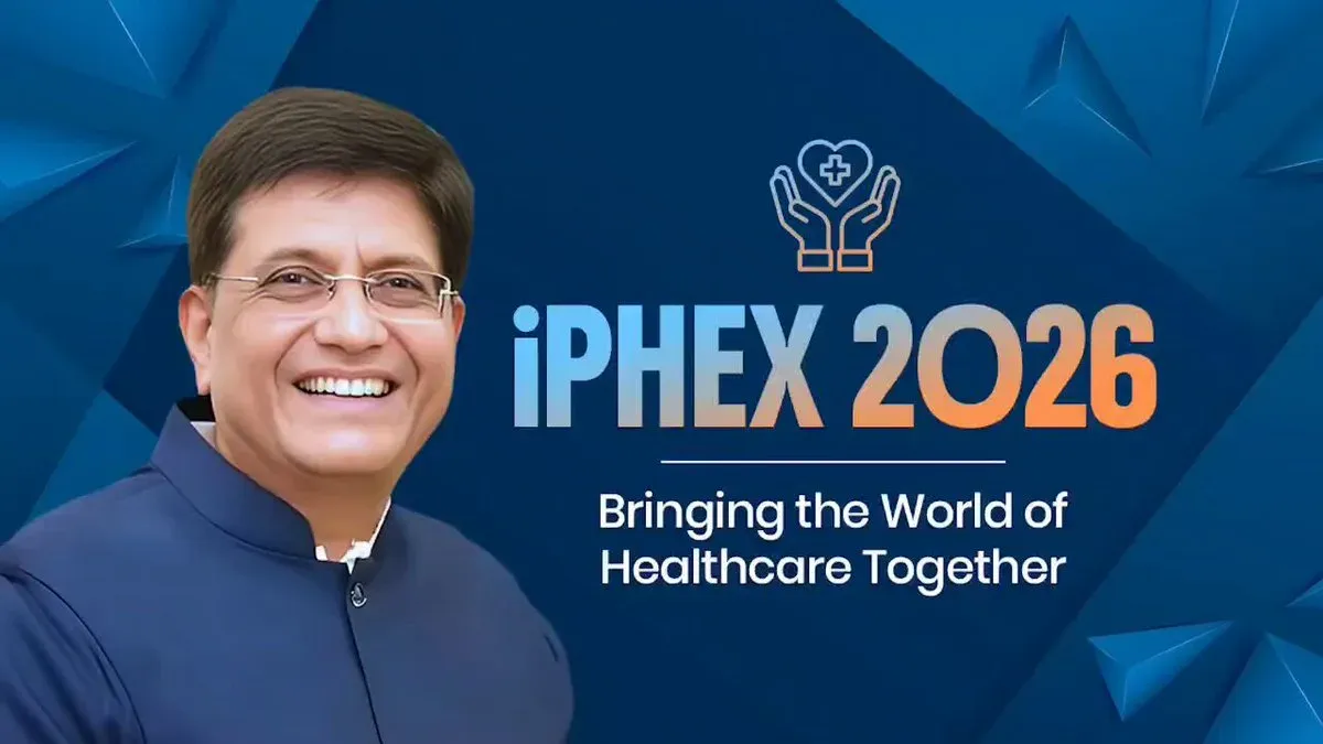 Goyal Backs iPHEX as India's Pharma Export Showcase