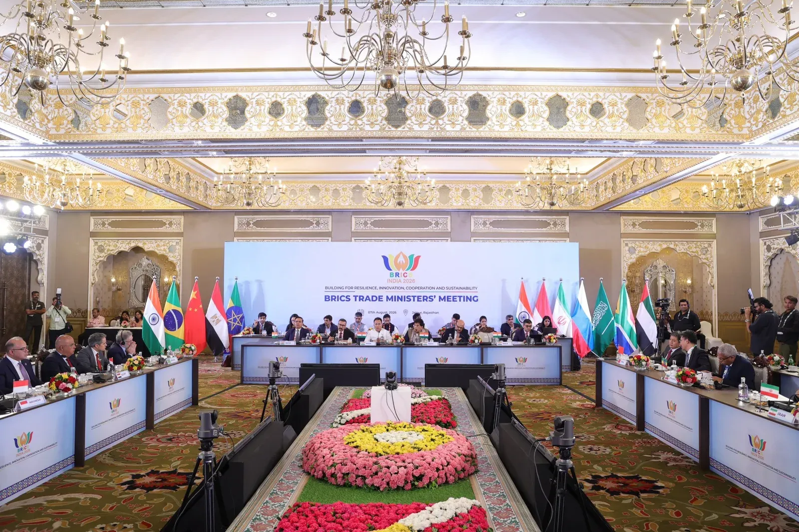 Goyal chairs BRICS Trade Ministers' Meet in Jaipur