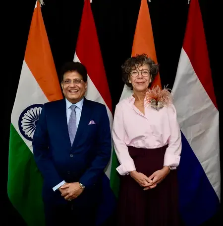 Goyal explores chips, clean energy and critical minerals cooperation with Netherlands minister