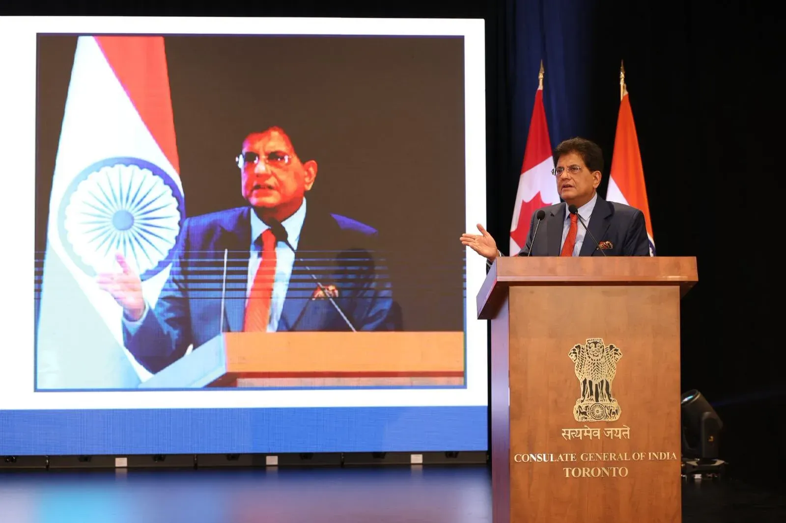 Goyal Highlights India-Canada CEPA at Toronto Diaspora Event
