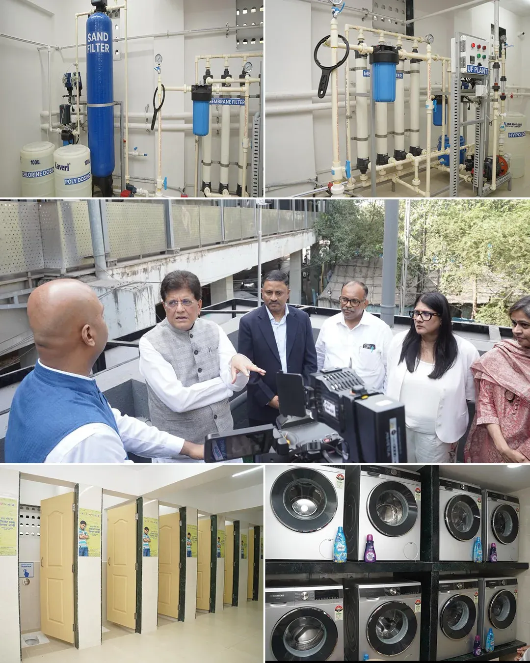 Goyal inaugurates first HUL facility centre in North Mumbai