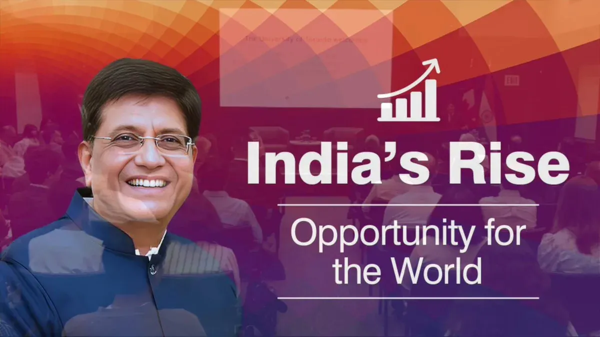 Goyal: India's Rise Is an Opportunity for the World