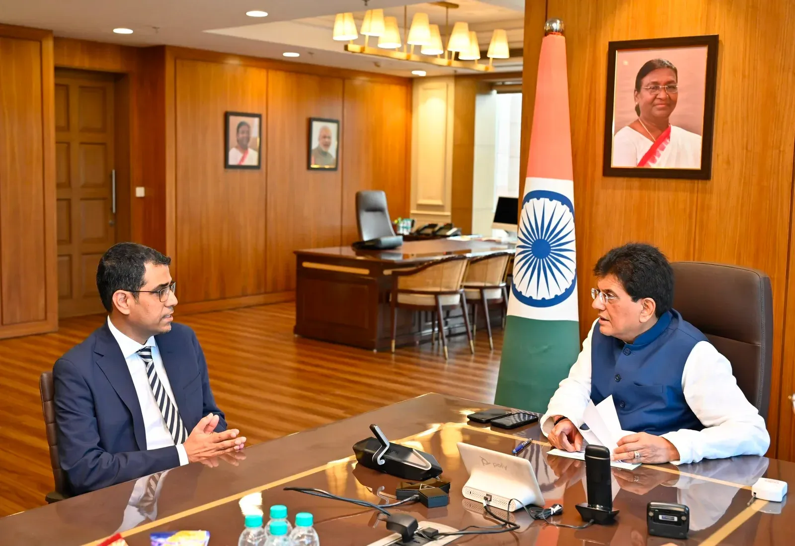 Goyal meets Maersk on shipbuilding and maritime investment