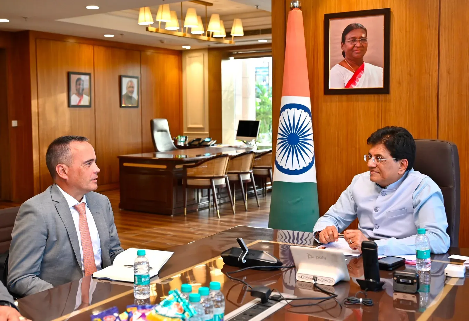 Goyal meets Safran EVP to boost aerospace Make in India