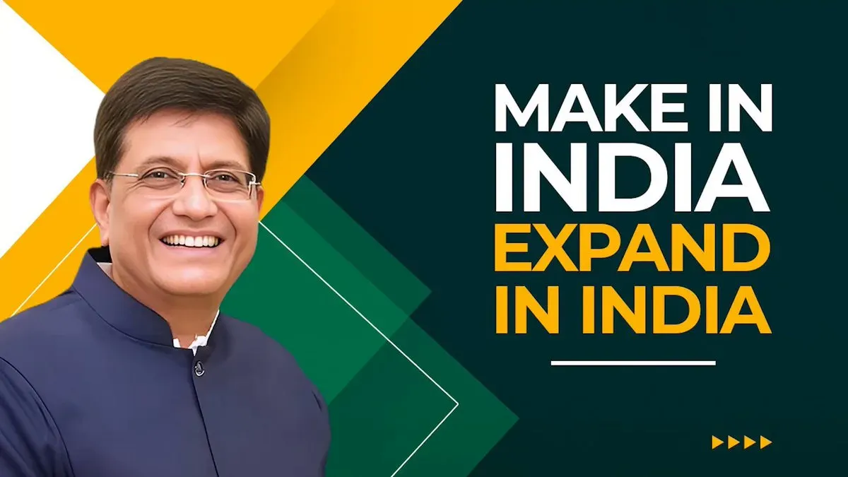 Goyal pitches India as global manufacturing base