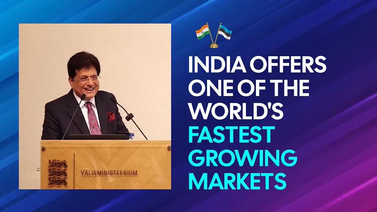 Goyal pitches India as world's fastest-growing market