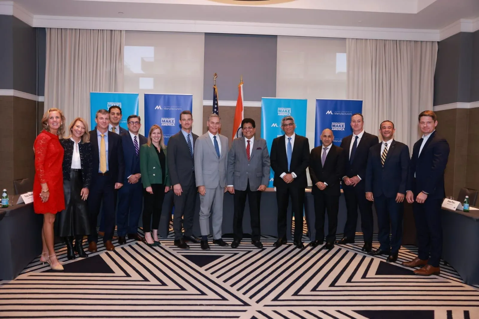 Goyal Pitches India at NAM Roundtable in Milwaukee