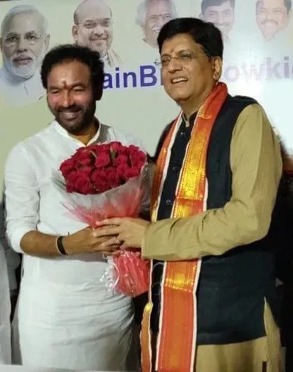 Goyal wishes Kishan Reddy on birthday, hails mining push