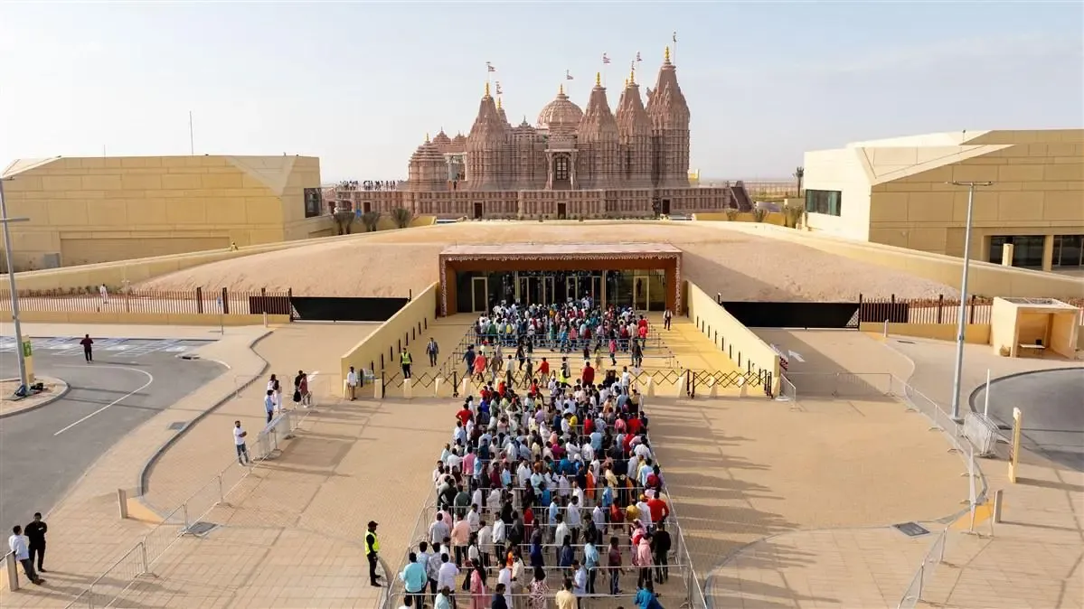 Magnificent Celebration of Ram Navami at BAPS Hindu Temple in Abu Dhabi