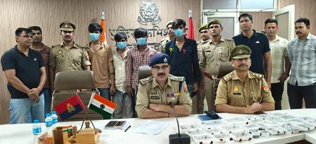 ग्रेटर नोएडा में अंतरजनपदीय चोरी गिरोह गिरफ्तार, ₹50 लाख के जेवर और ₹1.65 लाख नकद बरामद