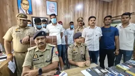 ग्रेटर नोएडा : जल्दी अमीर बनने का सपना दिखाकर धोखाधड़ी करने वाले 8 शातिर ठग गिरफ्तार