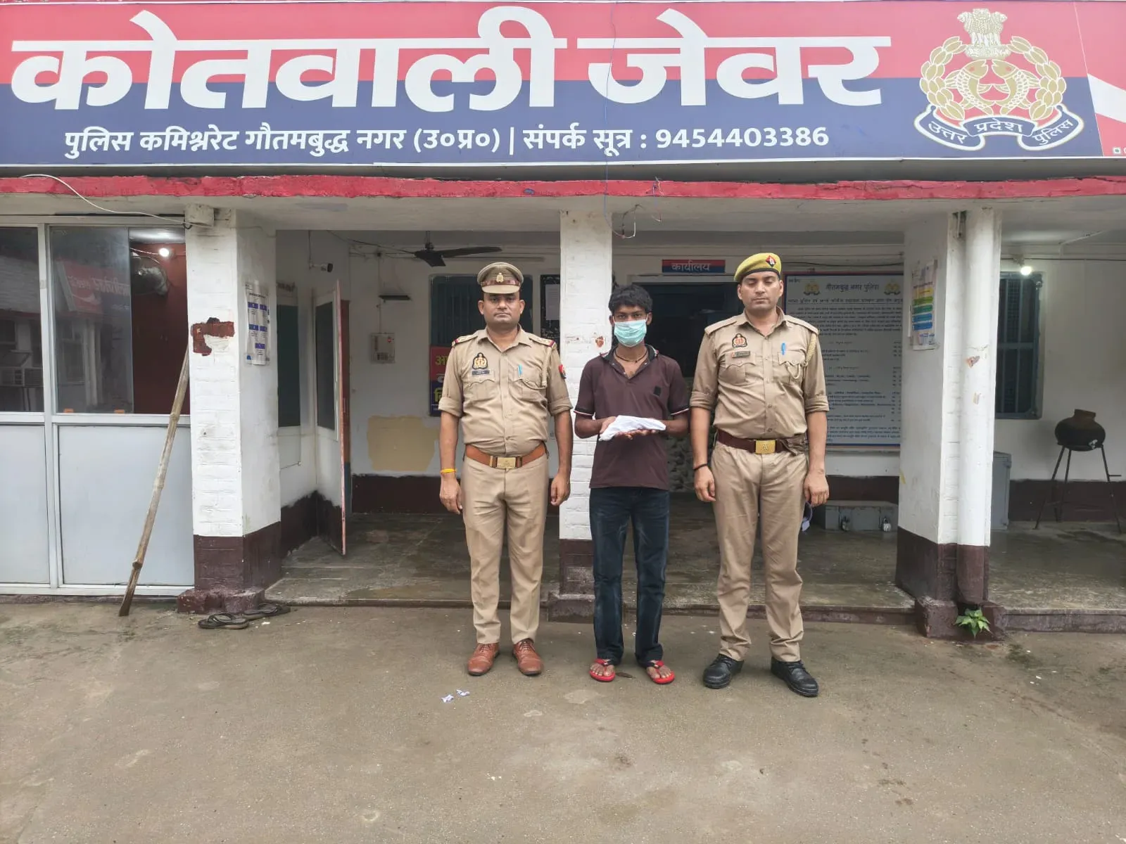 ग्रेटर नोएडा: जानलेवा फायरिंग का आरोपी भूरी उर्फ नजर मौहम्मद गिरफ्तार, .315 बोर तमंचा बरामद
