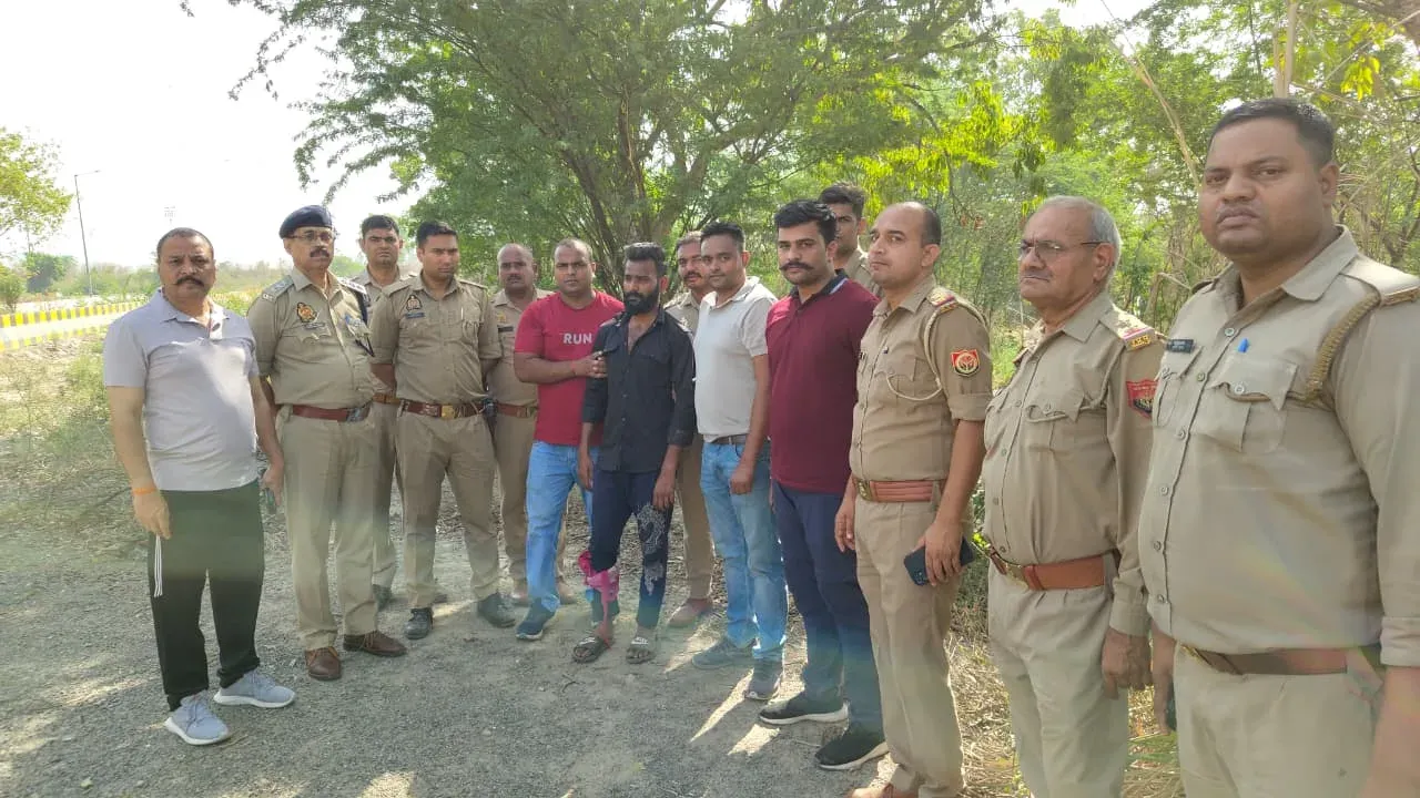 ग्रेटर नोएडा किन्नर हत्याकांड: मुठभेड़ में आरोपी अभिषेक गिरफ्तार, पैर में लगी गोली
