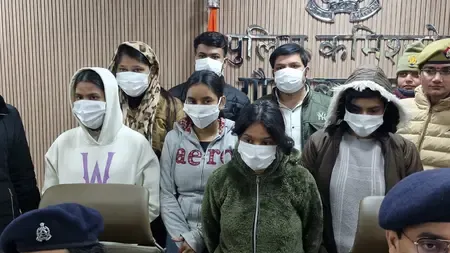 ग्रेटर नोएडा वेस्ट में ऑनलाइन गेमिंग के नाम पर ठगी का खुलासा, 8 आरोपी गिरफ्तार