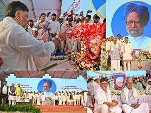 Tributes Paid to Former PM Manmohan Singh: A Titan of the Country's Economy by Karnataka Congress
