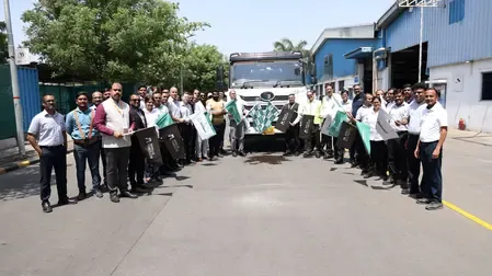 GreenLine Launches LNG Truck Fleet for Bekaert to Promote Sustainable Logistics