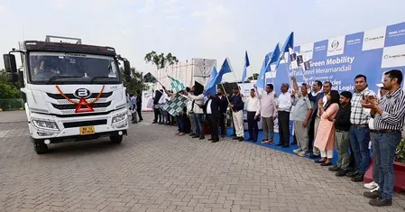 GreenLine Mobility expands LNG truck fleet with Tata Steel at Meramandali