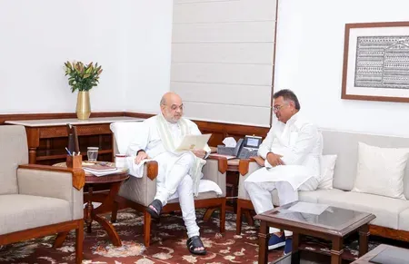 गृह मंत्री अमित शाह से मिले सांसद मनीष जायसवाल, झारखंड भर्ती परीक्षा की सीबीआई जांच की मांग उठाई
