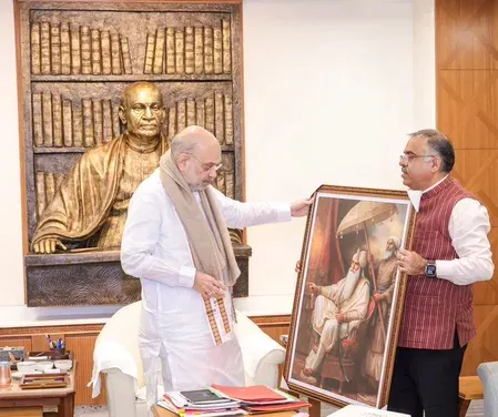 तरुण चुघ की अमित शाह से मुलाकात: पंजाब में नशा तस्करी, गैंगस्टरवाद और पाक प्रायोजित आतंकवाद पर चर्चा