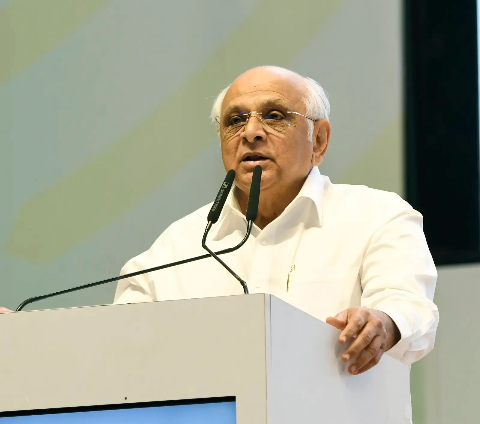 Gujarat CM Bhupendra Patel at WCEF 2026: Growth and ecology must go together