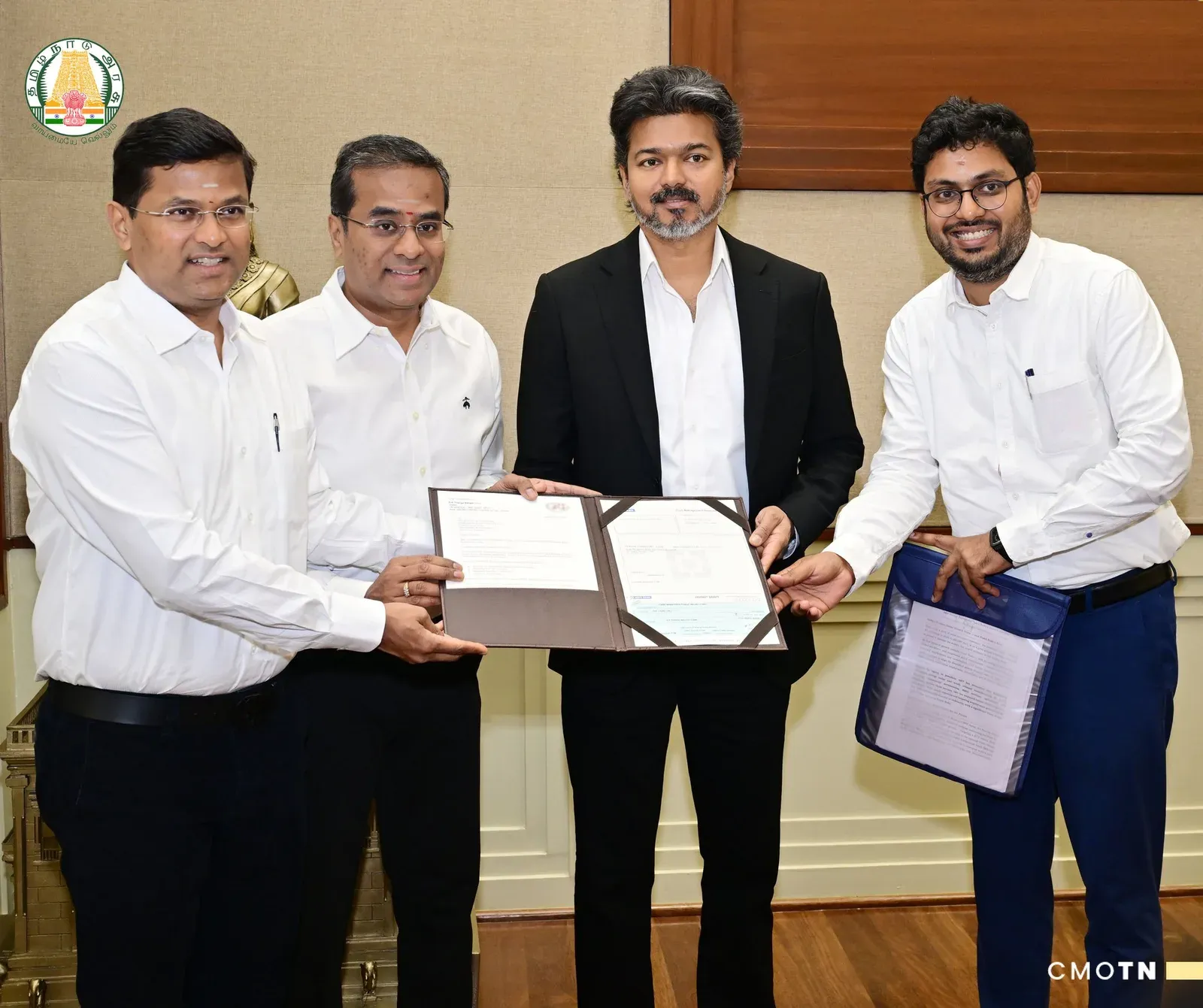 GRT Group donates Rs 1 crore to CM Vijay's relief fund