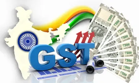 Has GST collection achieved double-digit growth in the April-June quarter?