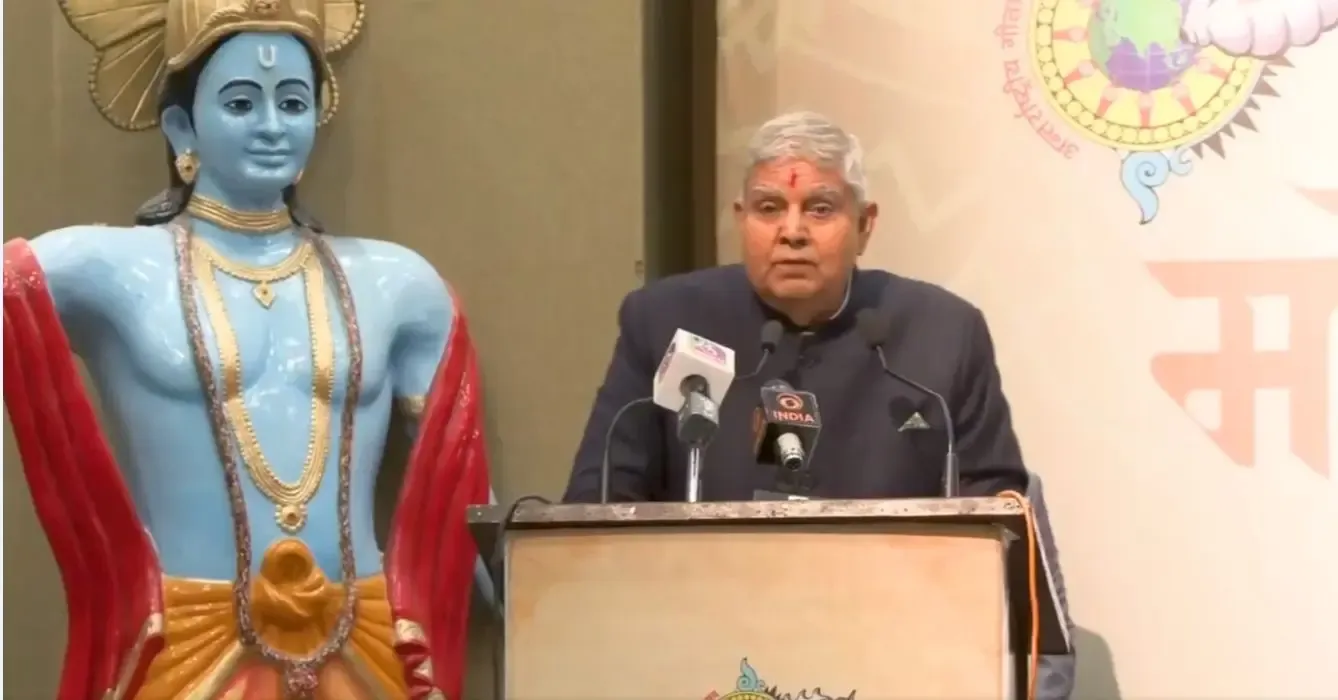 Protect India from Malicious Intentions: VP Dhankhar