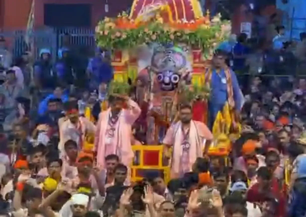 Ahmedabad's 149th Jagannath Rath Yatra concludes as chariots return to Jamalpur temple