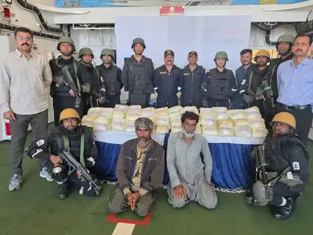 What Happened to the 203 kg of Suspected Narcotics from an Iranian Boat off Porbandar?
