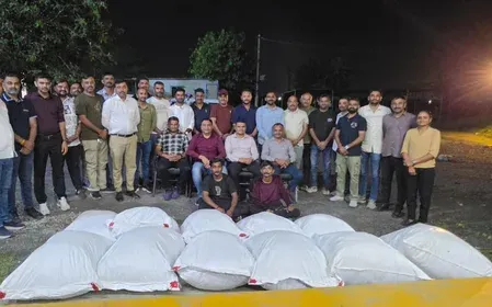 Rajkot SOG seizes 204.9 kg ganja worth ₹1.02 crore, two arrested near Bamanbor