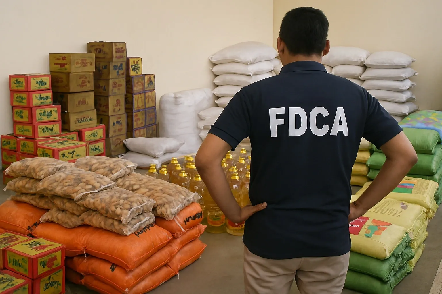 What Actions Were Taken in Gujarat Against Adulterated Food?