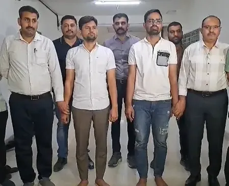 Were Gujarat AAP youth leader and accomplice arrested for extortion?