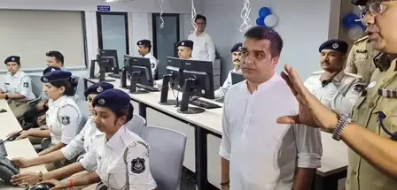 गुजरात: अल्थान पुलिस स्टेशन और एआई टेक्नोलॉजी युक्त ट्रैफिक कंट्रोल रूम का उद्घाटन 