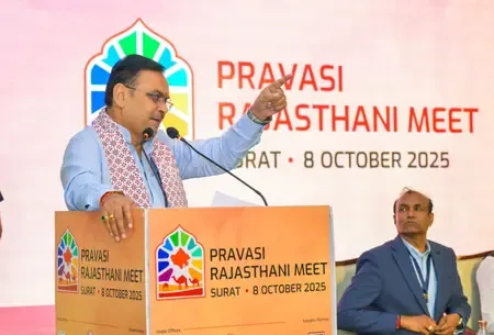 How are Gujarat and Rajasthan collaborating to build a strong industrial corridor?